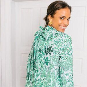 Tuckernuck Wildflower Faye Blouse Size Small